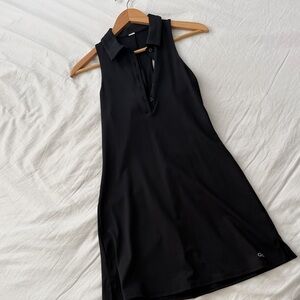 NEW alo - Black Charmed Tennis Dress